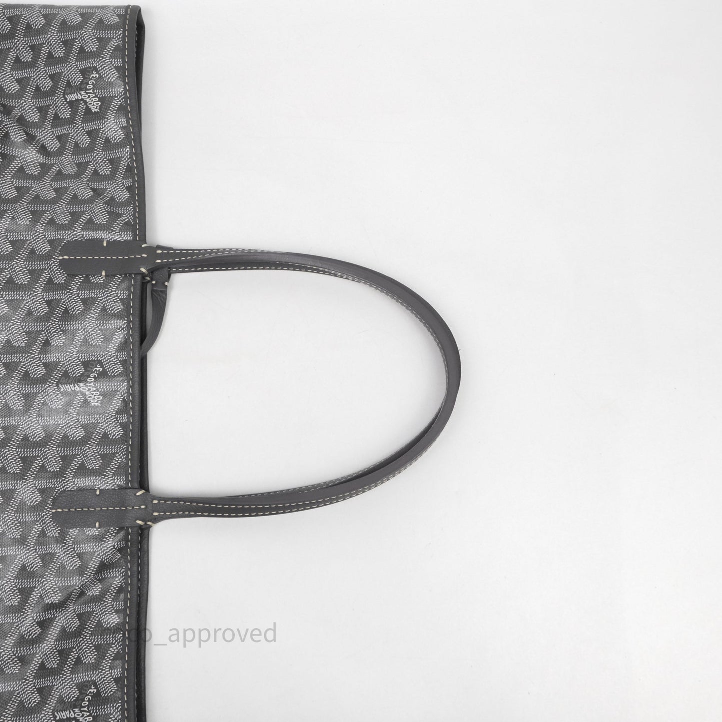 Goyard St Louis Tote PM Grey