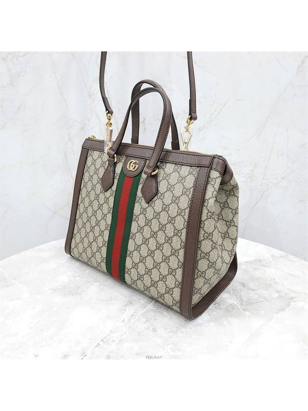 Luxury Gucci Trending 2025 Lux You GG Ophidia medium top handle bag