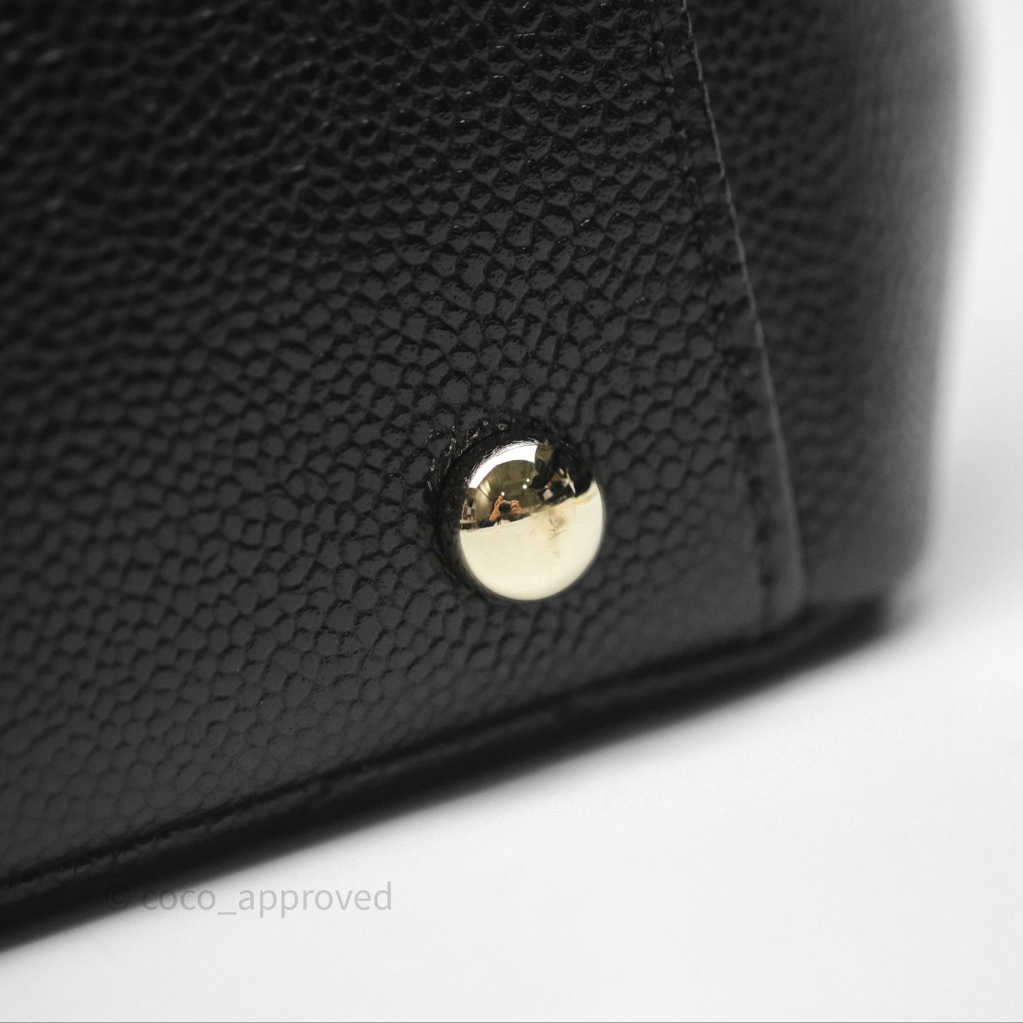 Chanel Quilted Small Business Affinity Flap Black Caviar Gold Hardware