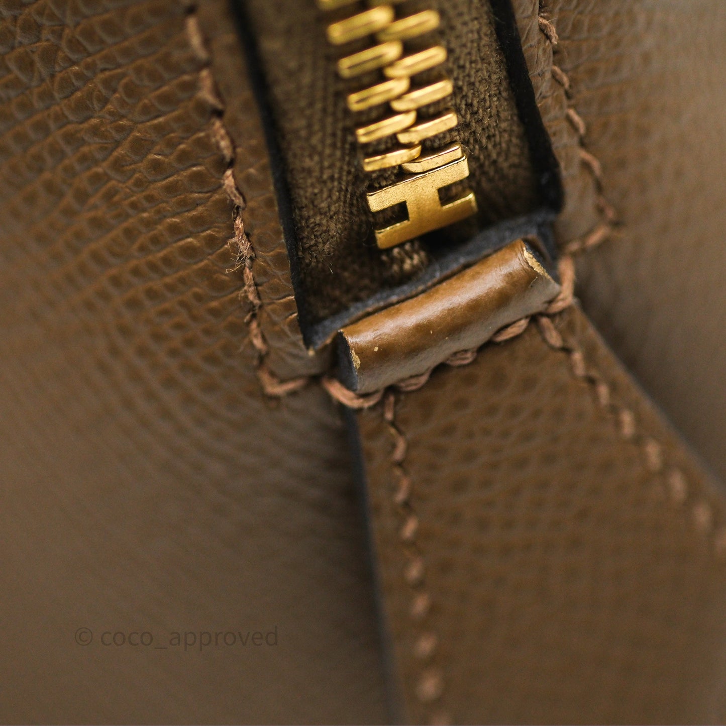 Hermès Bolide 25 Alezan 3G Epsom Gold Hardware