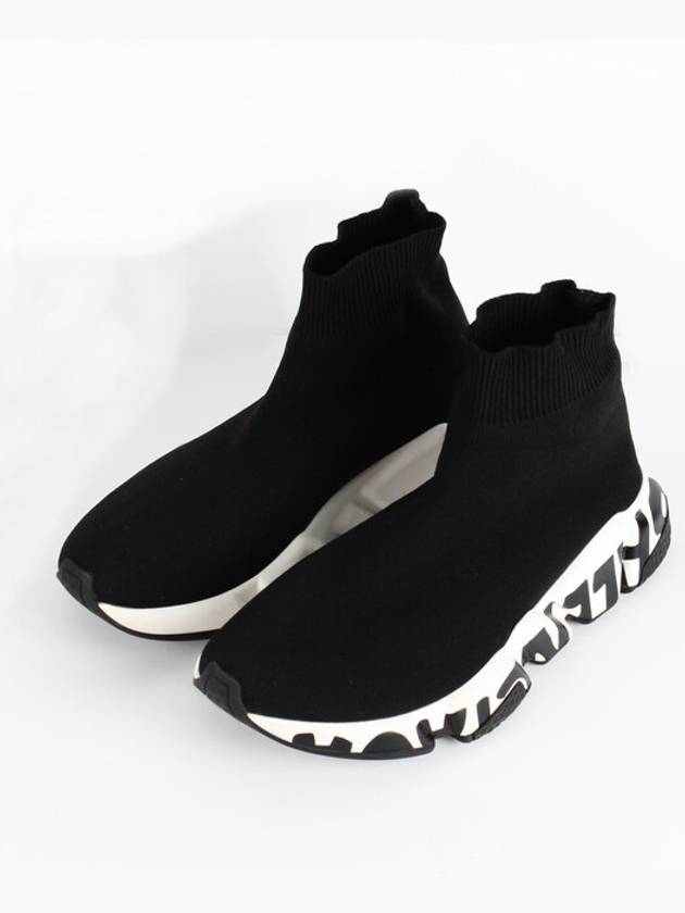 Luxury Balenciaga graffiti speedrunner