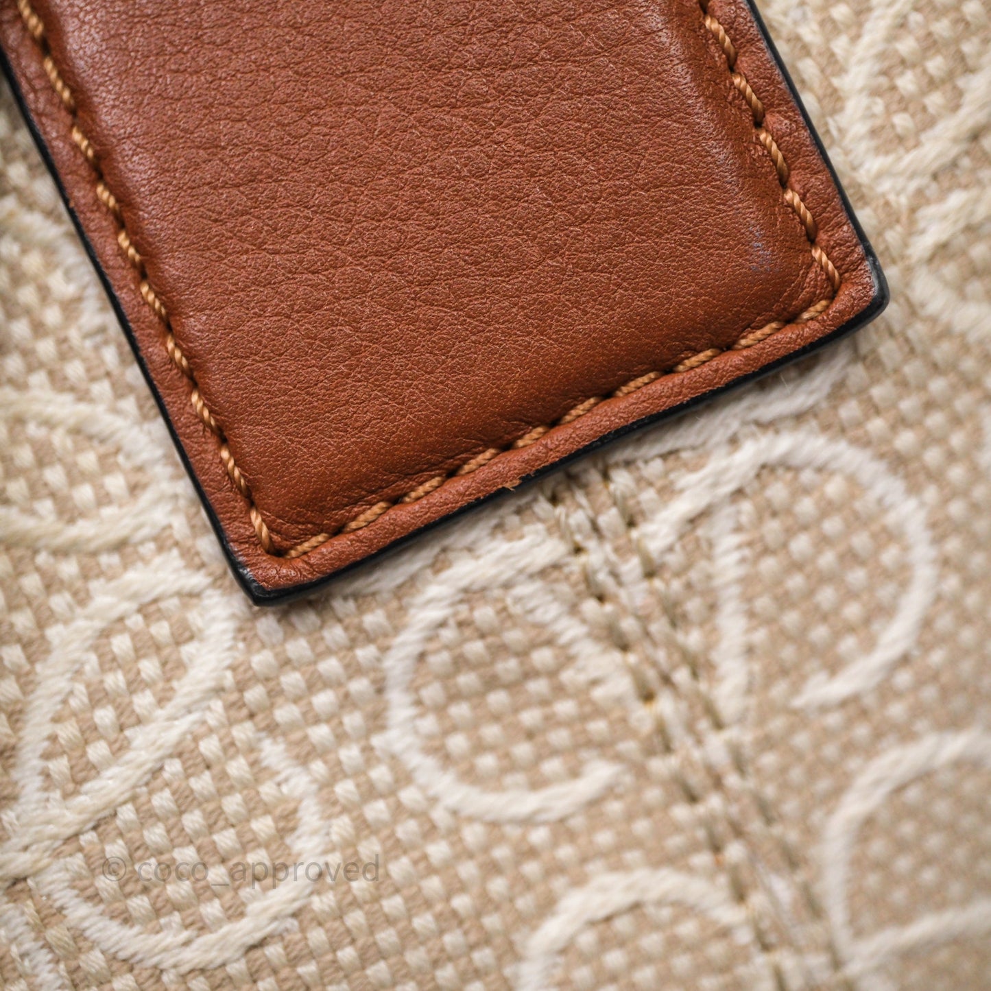 Loewe Top Handle Cubi Bag Anagram Jacquard