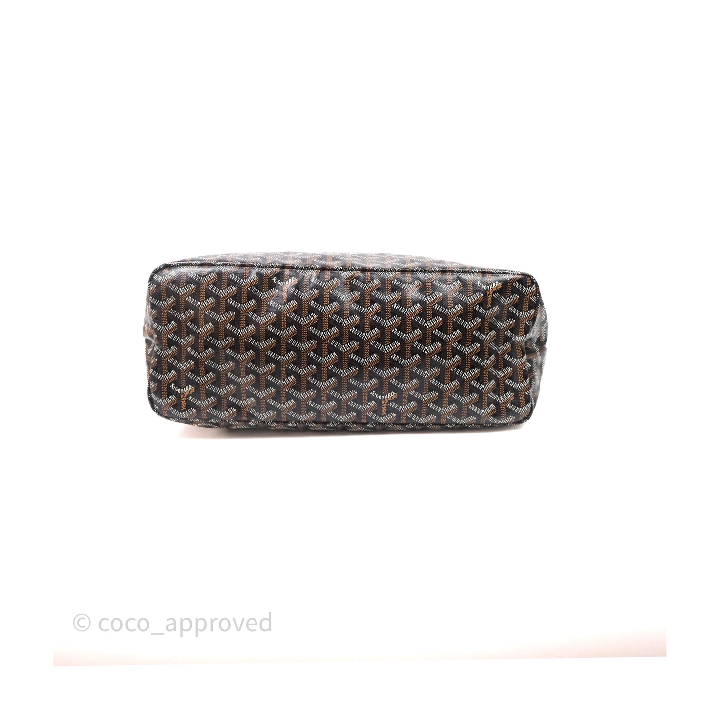 Goyard Bohème Hobo Bag Black Goyardine Canvas