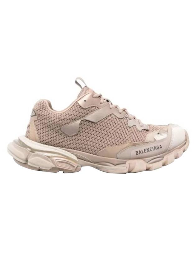 Luxury Balenciaga Men's Track 3 Low Top Sneakers Dark Beige