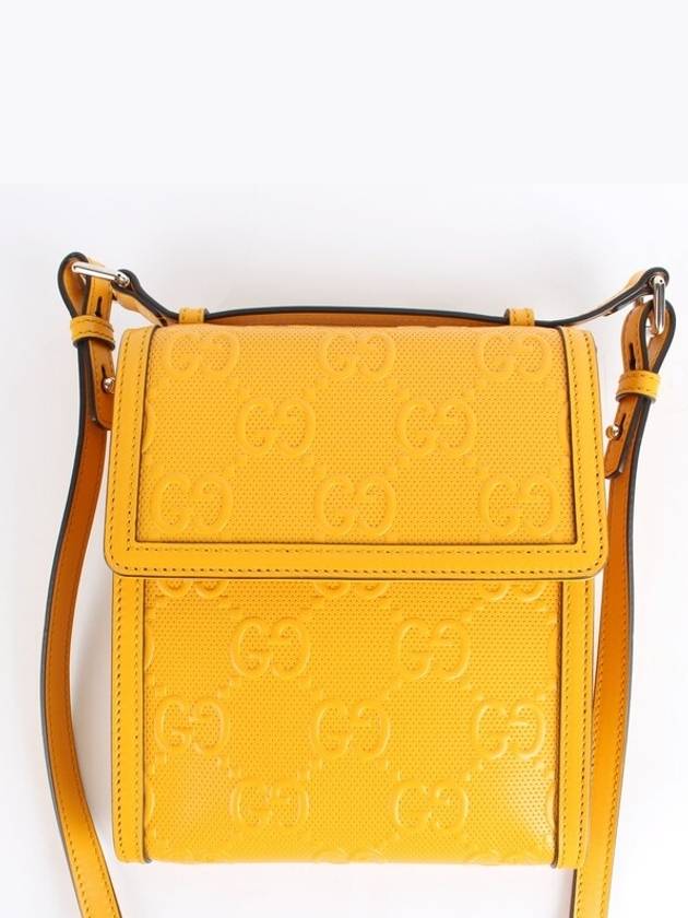 Luxury Gucci Trending 2025 GG emboss messenger bag