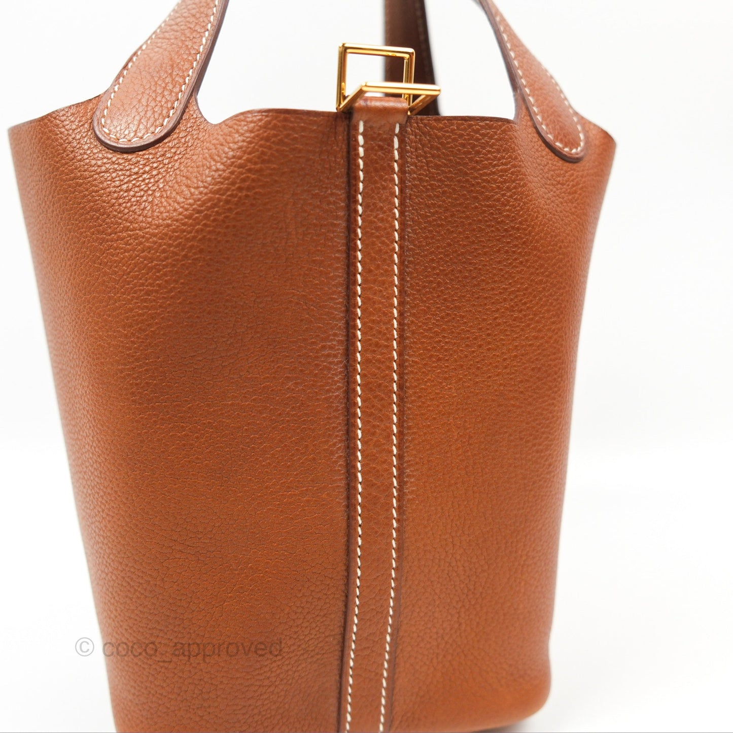 Hermès Picotin Lock 18 Fauve Barenia Gold Hardware