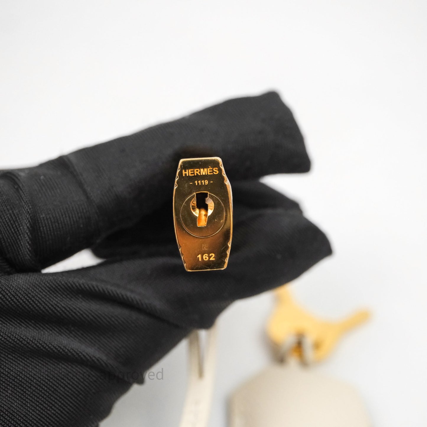 Hermes Kelly 25 Craie Epsom Gold Hardware