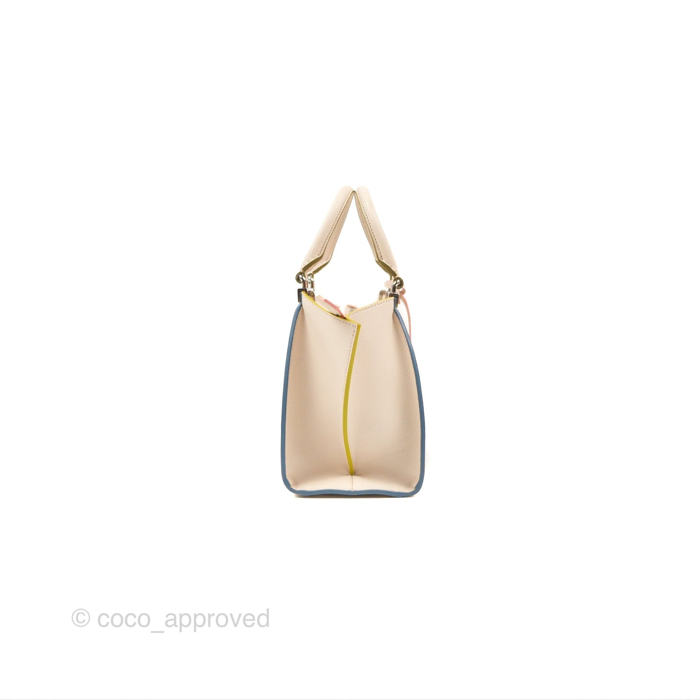 Fendi Petite 3Jours Bag Light Grey Calfskin