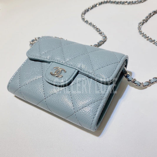 No.3108-Chanel Flap Coins Purse With Chain (Unused / 未使用品)