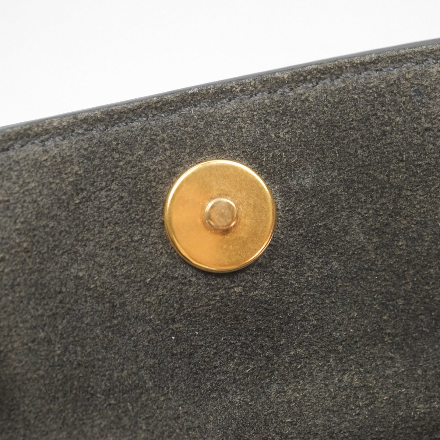 Celine Pico Belt Bag Grey Grained Calfskin Gold Hardware