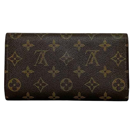 Louis Vuitton Portefeuille Sarah  Canvas Wallet  ()