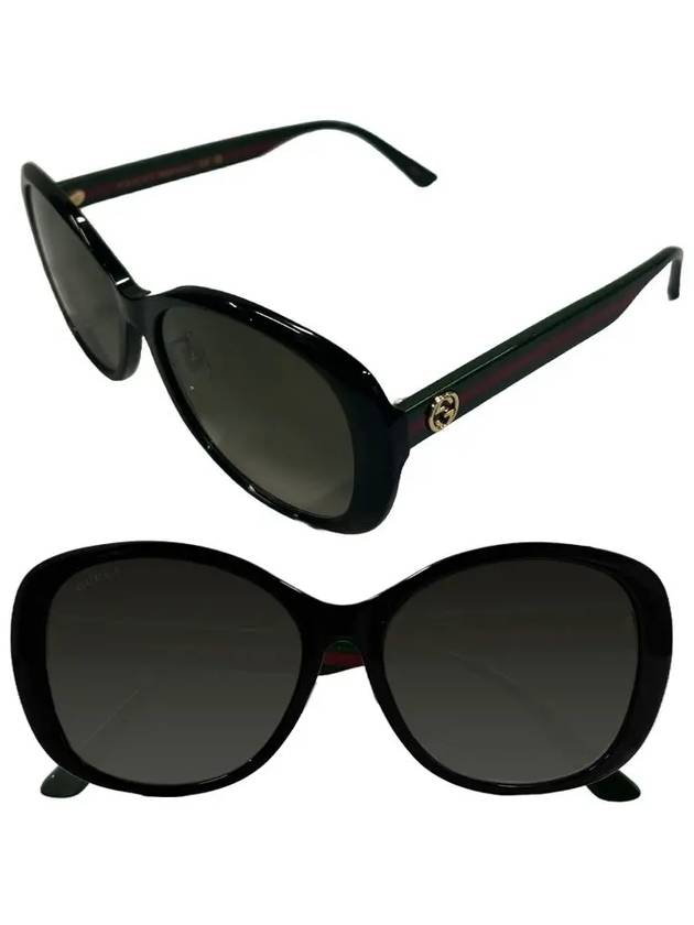 Luxury Gucci Trending 2025 Eyewear Cat Eye Sunglasses Brown