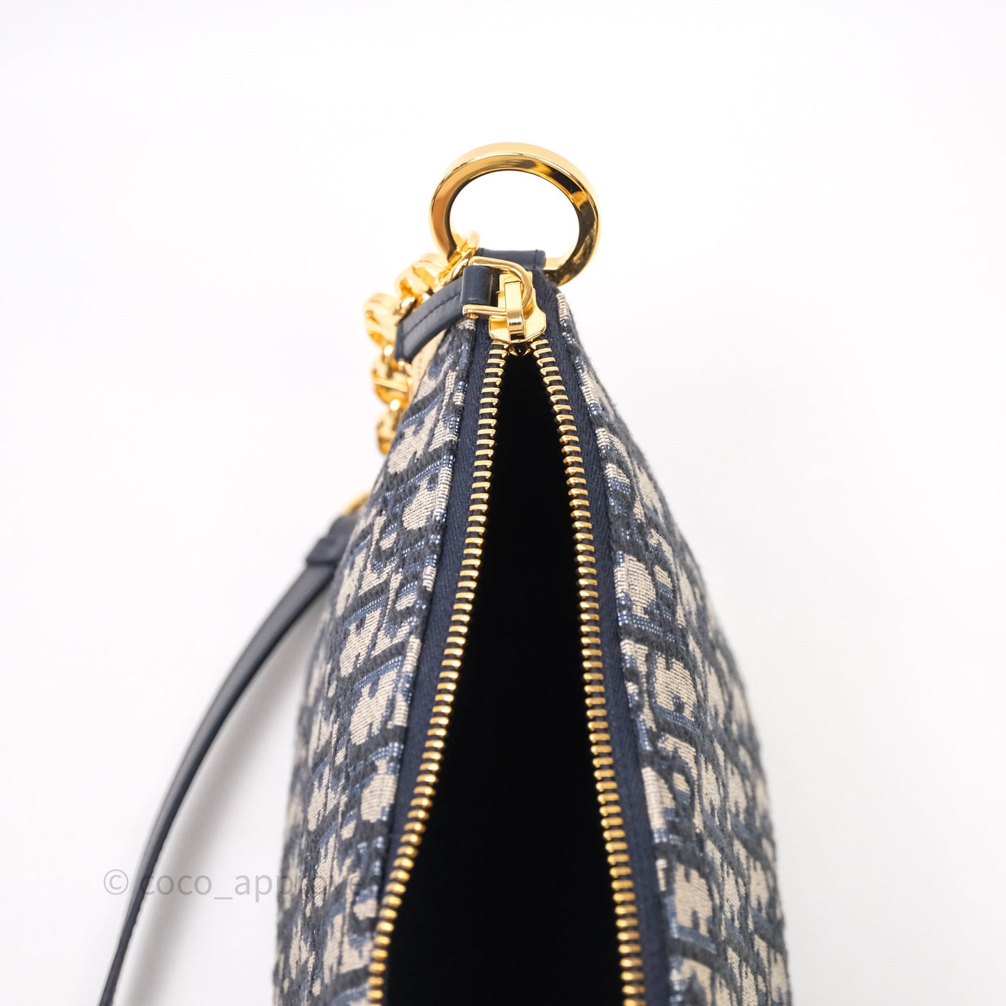 Christian Dior Oblique Star Chain Hobo Bag