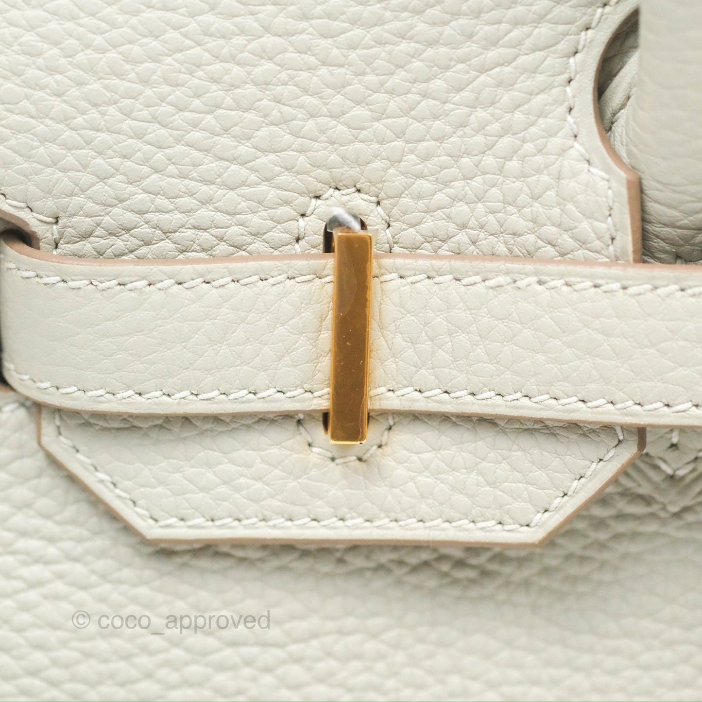 Hermès Retourne Birkin 30 Gris Perle 80 Togo Gold Hardware