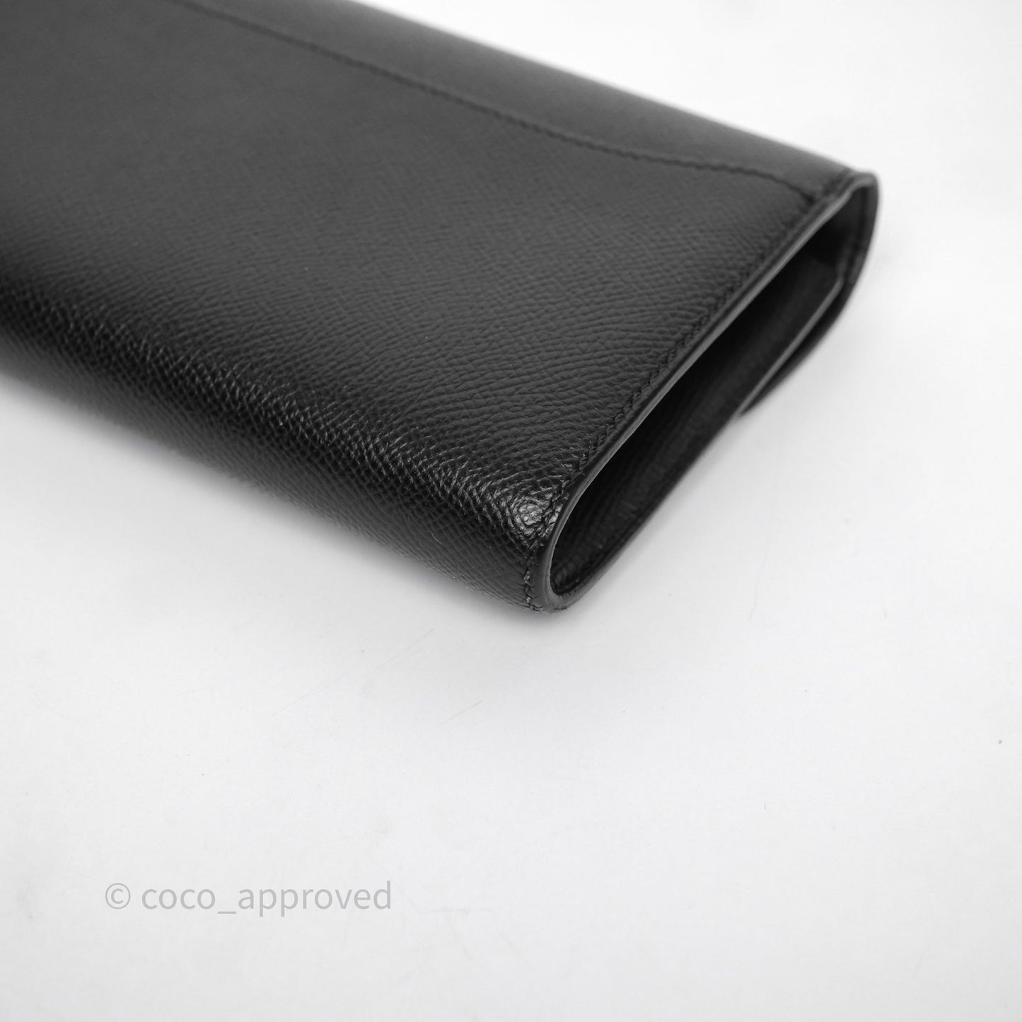Hermès Constance Long To Go Wallet Black Noir 89 Epsom Rose Gold Hardware