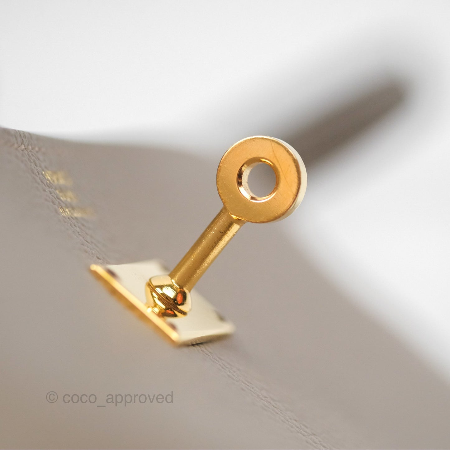 Hermès Kelly Wallet Gris Asphalte M8 Epsom Gold Hardware