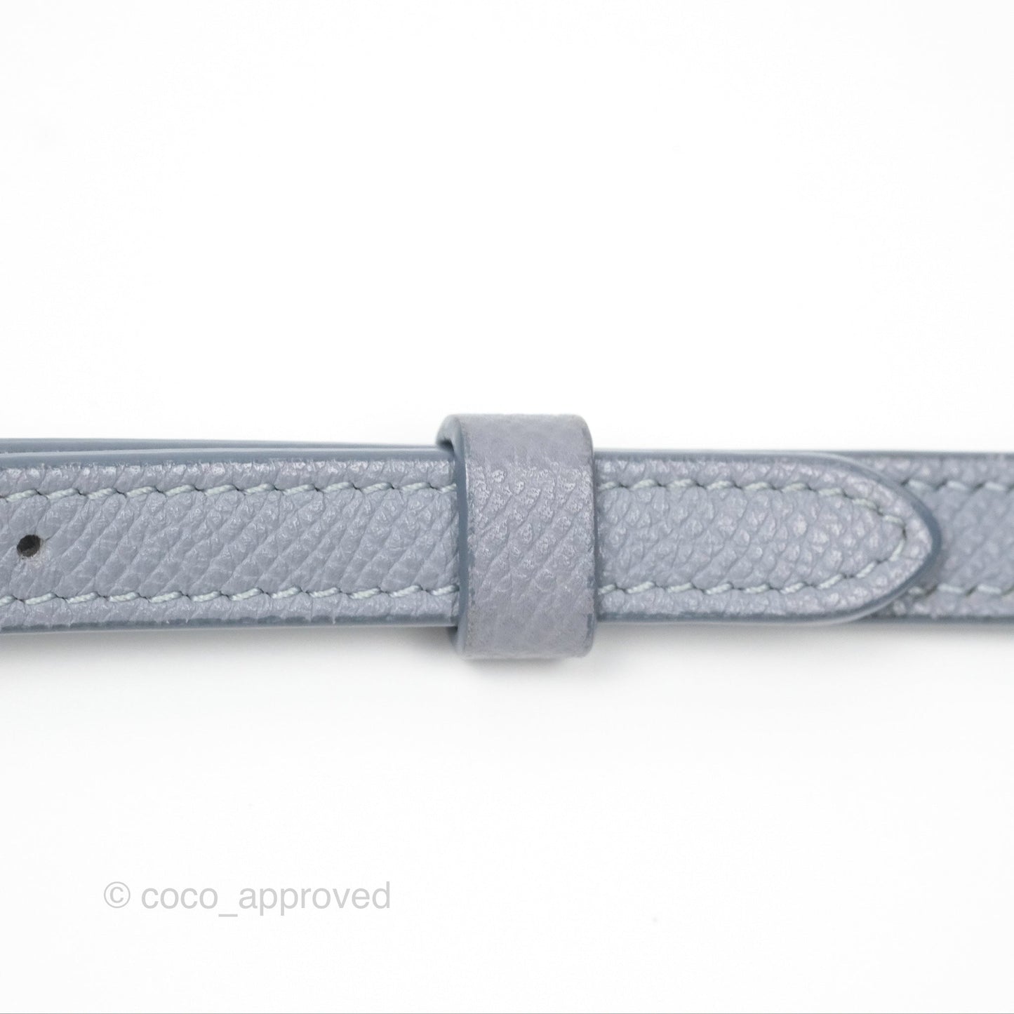 Celine Nano Belt Bag Arctic Blue Grained Calfskin Gold Hardware