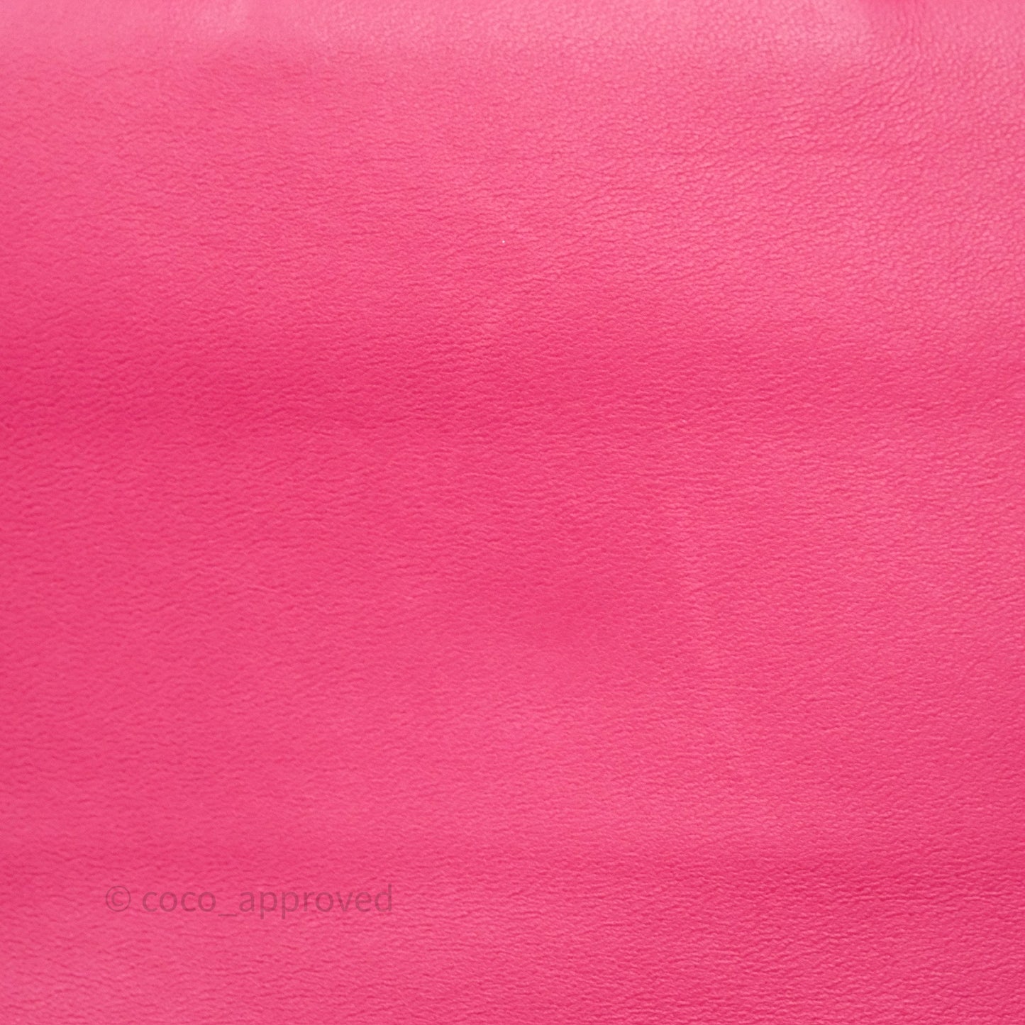 Chanel Stitched Double Flap Bag Pink Calfskin Silver Hardware