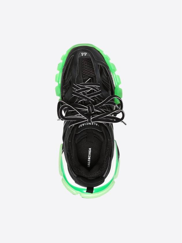 Luxury Balenciaga Track Low Top Sneakers Glow Black