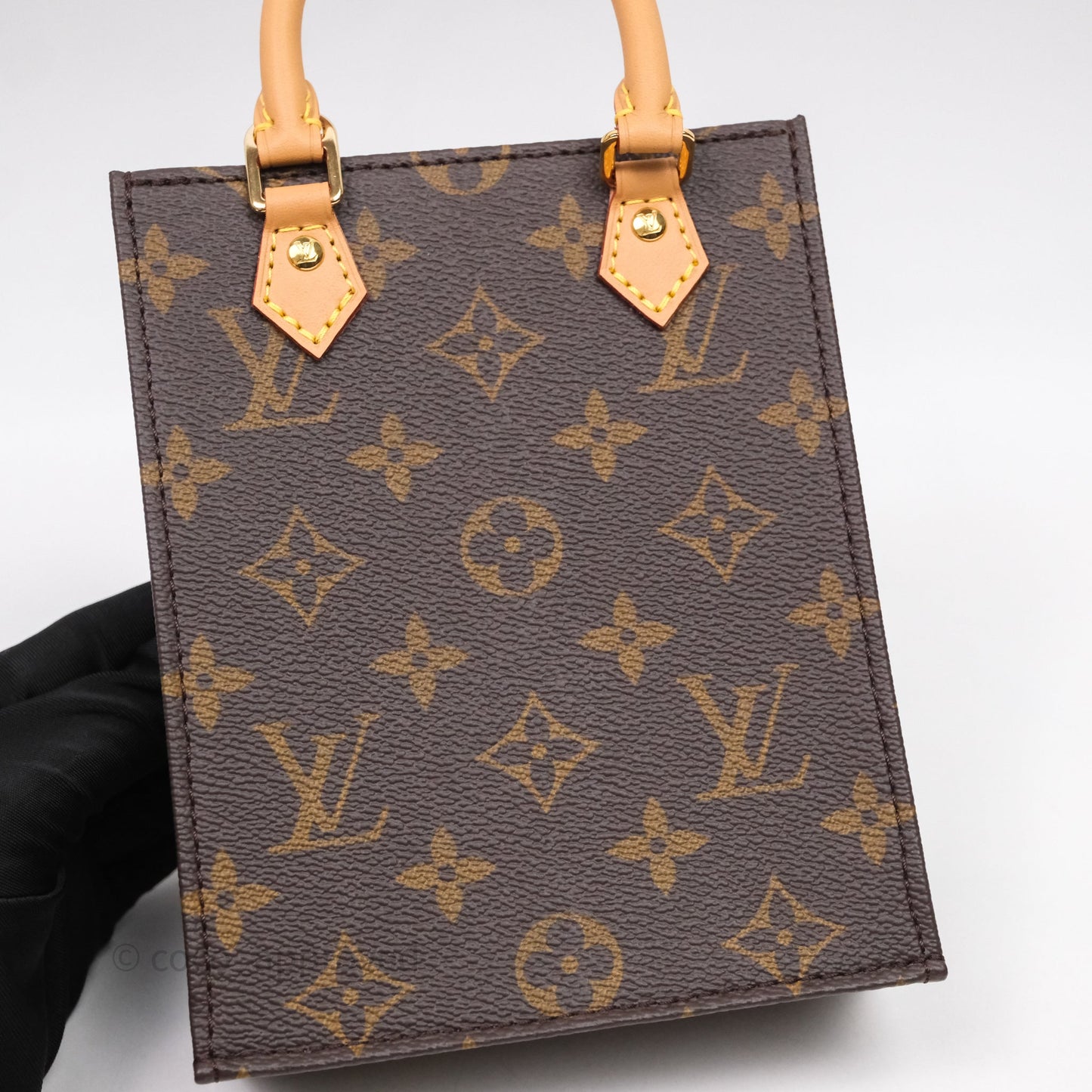 Louis Vuitton Petit Sac Plat Bag Monogram Canvas