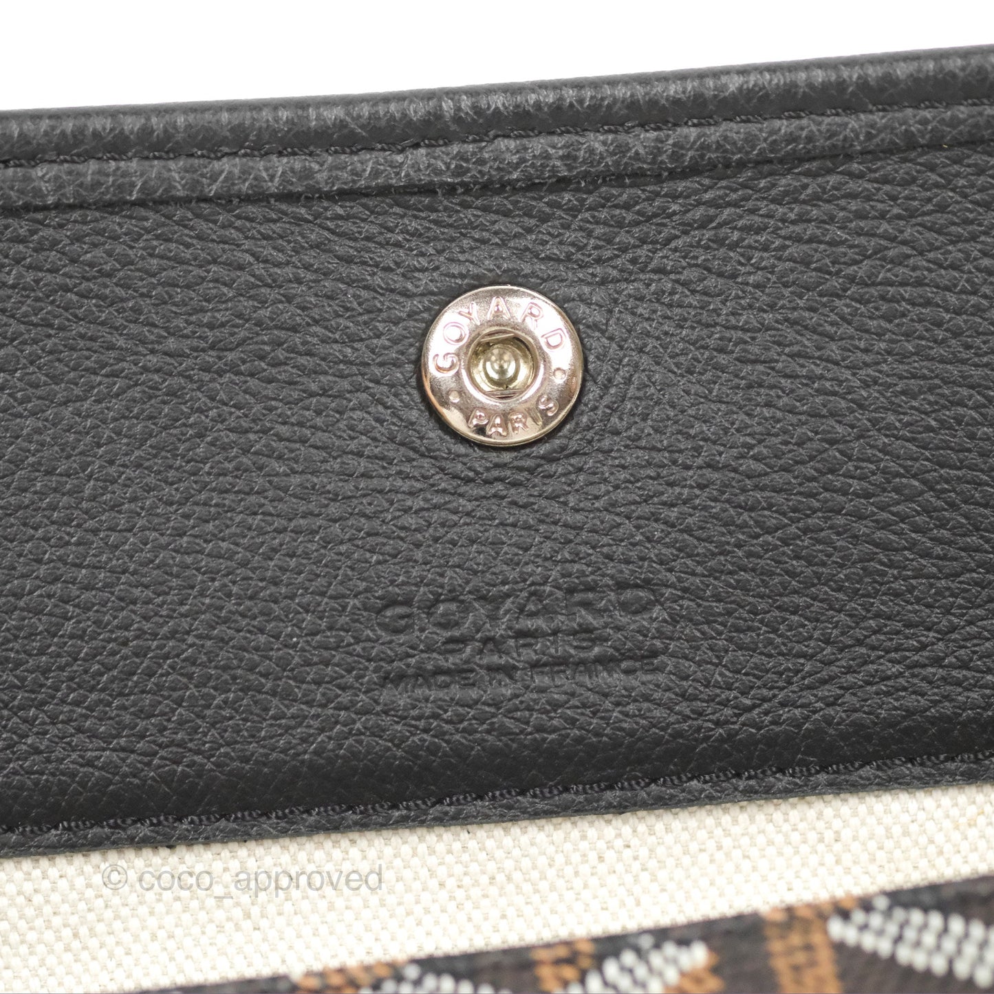 Goyard Saint Louis Black Goyardine Canvas PM⁣⁣⁣⁣⁣⁣⁣⁣⁣⁣⁣⁣⁣⁣⁣⁣⁣⁣⁣⁣