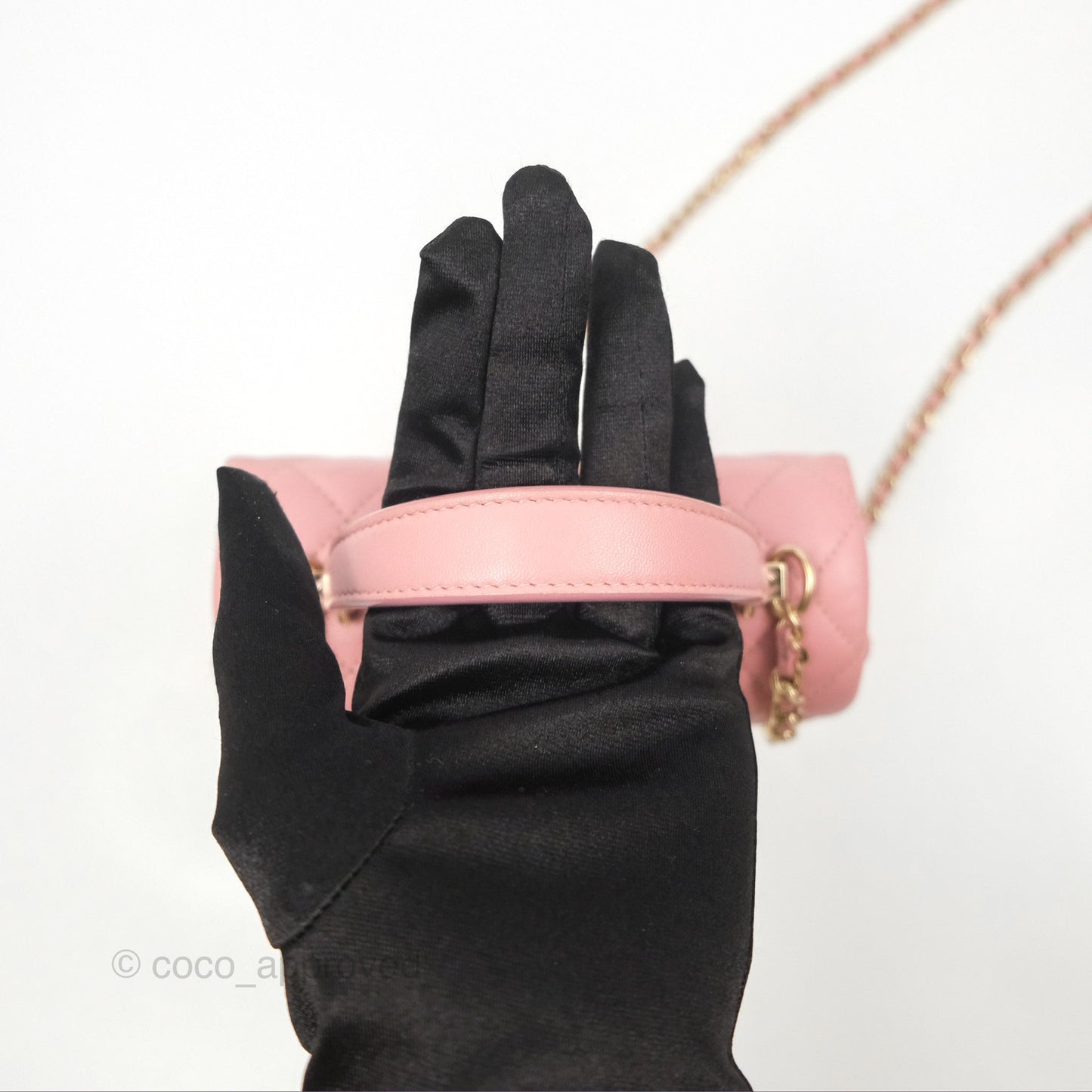 Chanel Citizen Chic Flap Bag Pink Lambskin Gold Hardware