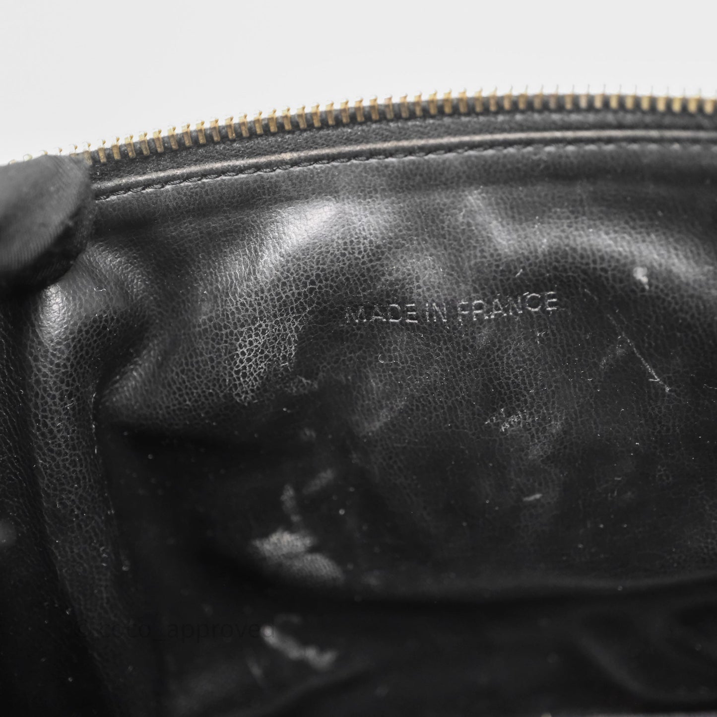 Chanel Vintage Vanity Case Black Caviar Gold Hardware