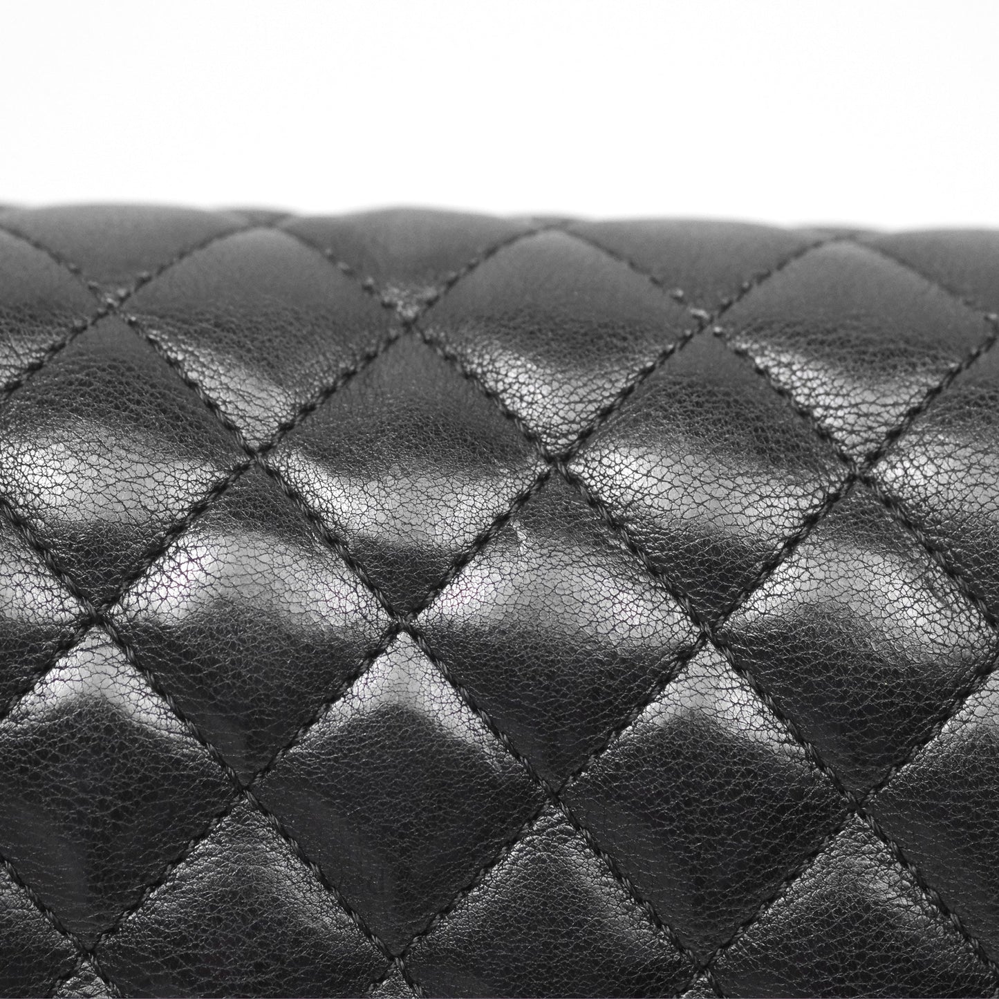 Chanel Medium Boy Quilted Black Calfskin Ruthenium Hardware
