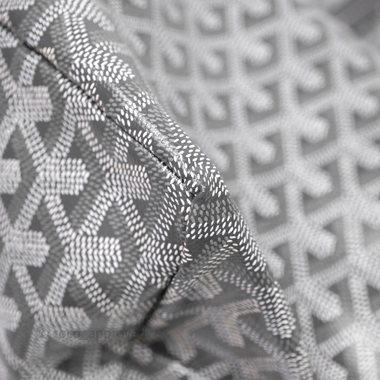 Goyard St Louis Tote PM Grey
