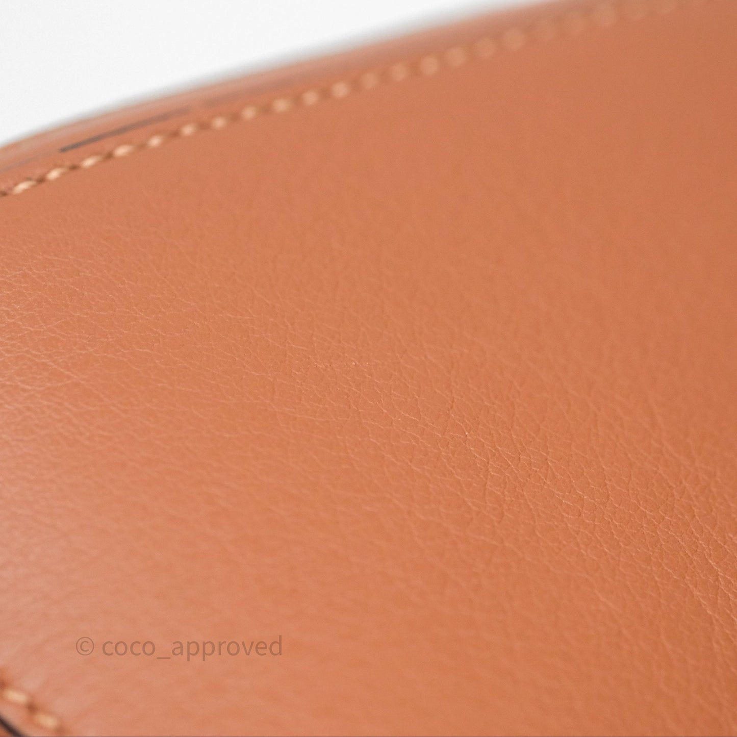 Loewe Mini Puzzle Bag Tan Calfskin Palladium Hardware