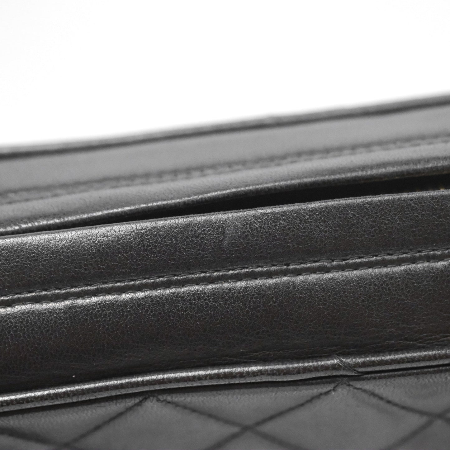 Chanel Vintage Camera Bag Black Lambskin 24K Gold Hardware