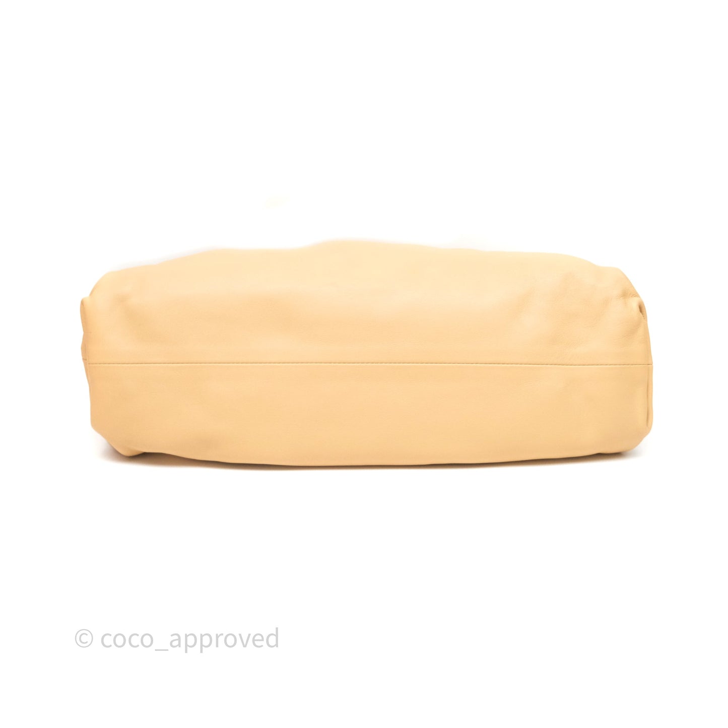 Bottega Veneta The Pouch Beige Calfskin