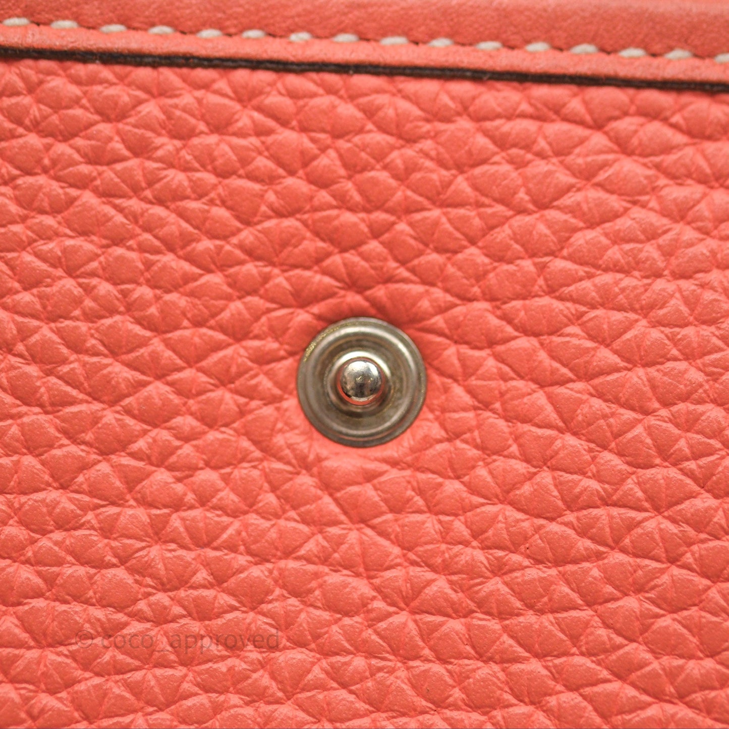 Hermès Mini Evelyne 16 Crevette L5 Clemence Palladium Hardware