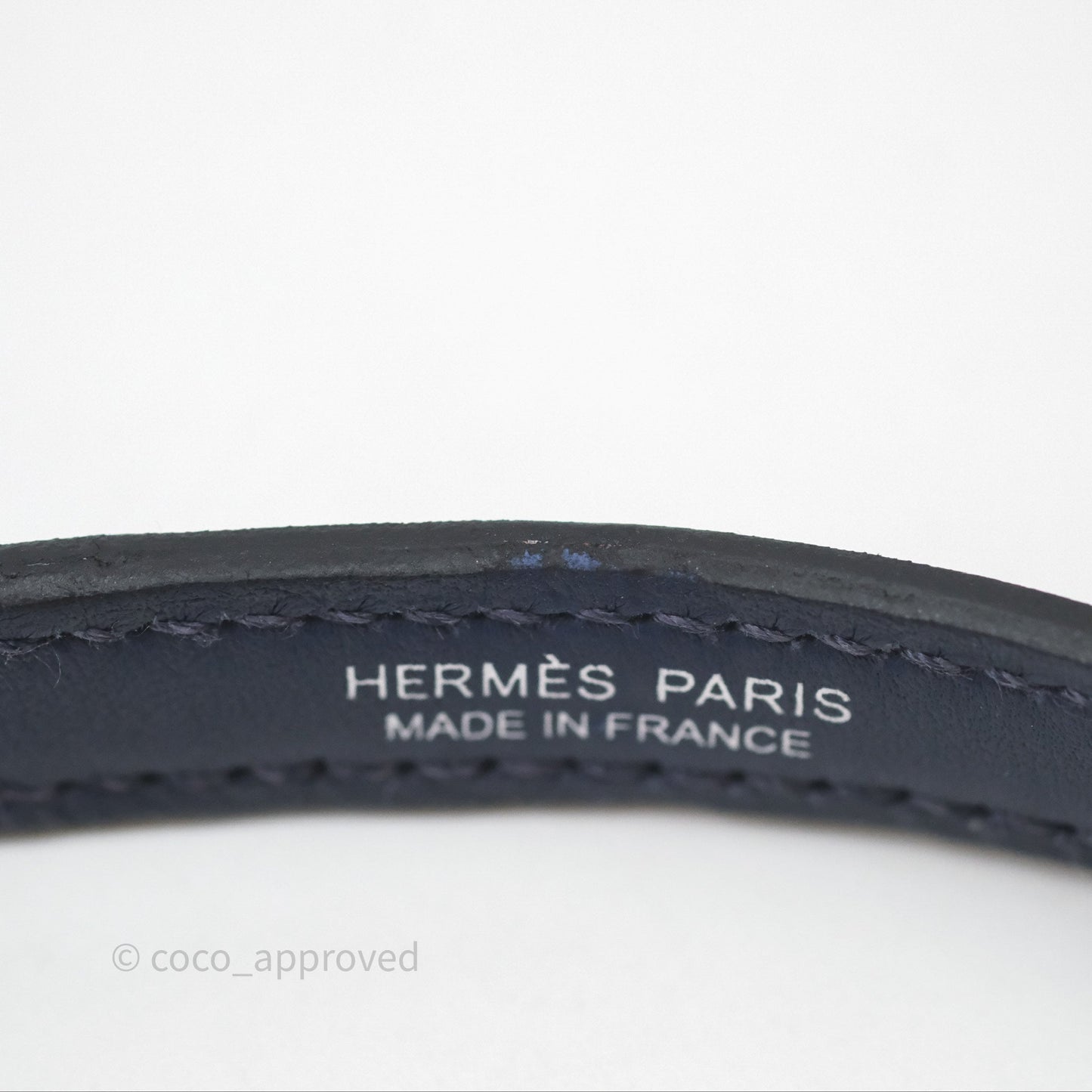 Hermès 24/24 21 Mini Bleu Saphir 73/ Bleu Indigo 76/ Bleu France 71 Evercolor/ Swift Palladium Hardware