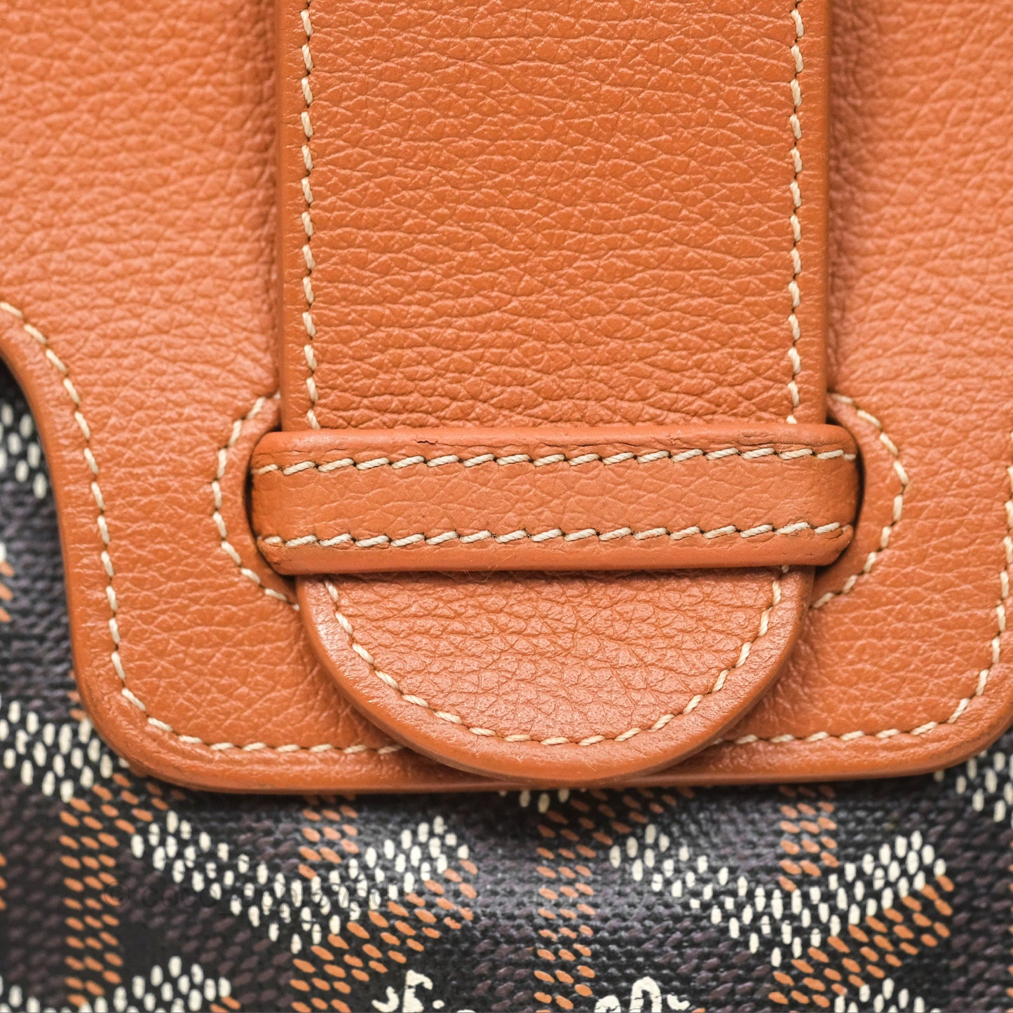Goyard Saïgon Mini Bag Tan Goyardine Canvas/Chevroches Calfskin