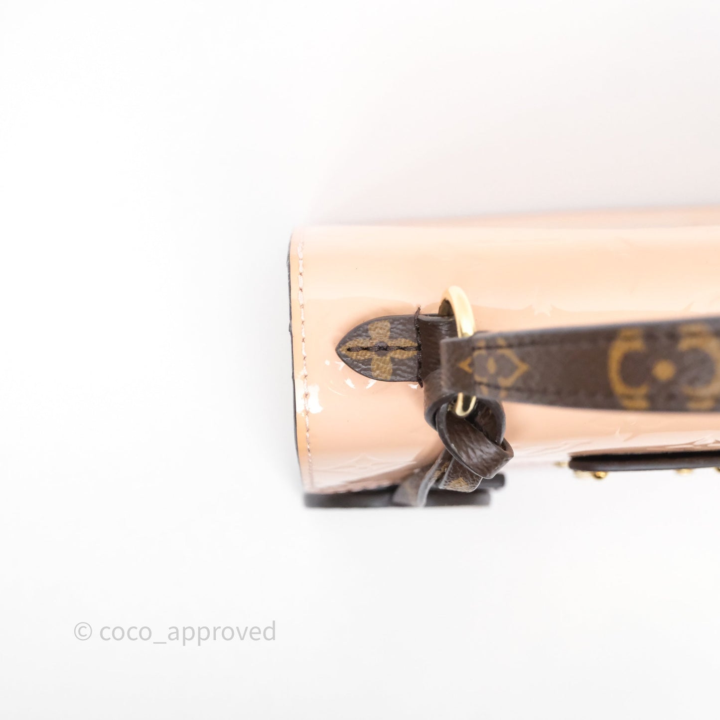 Louis Vuitton Spring Street Vernis Epi Monogram Rose Ballerine