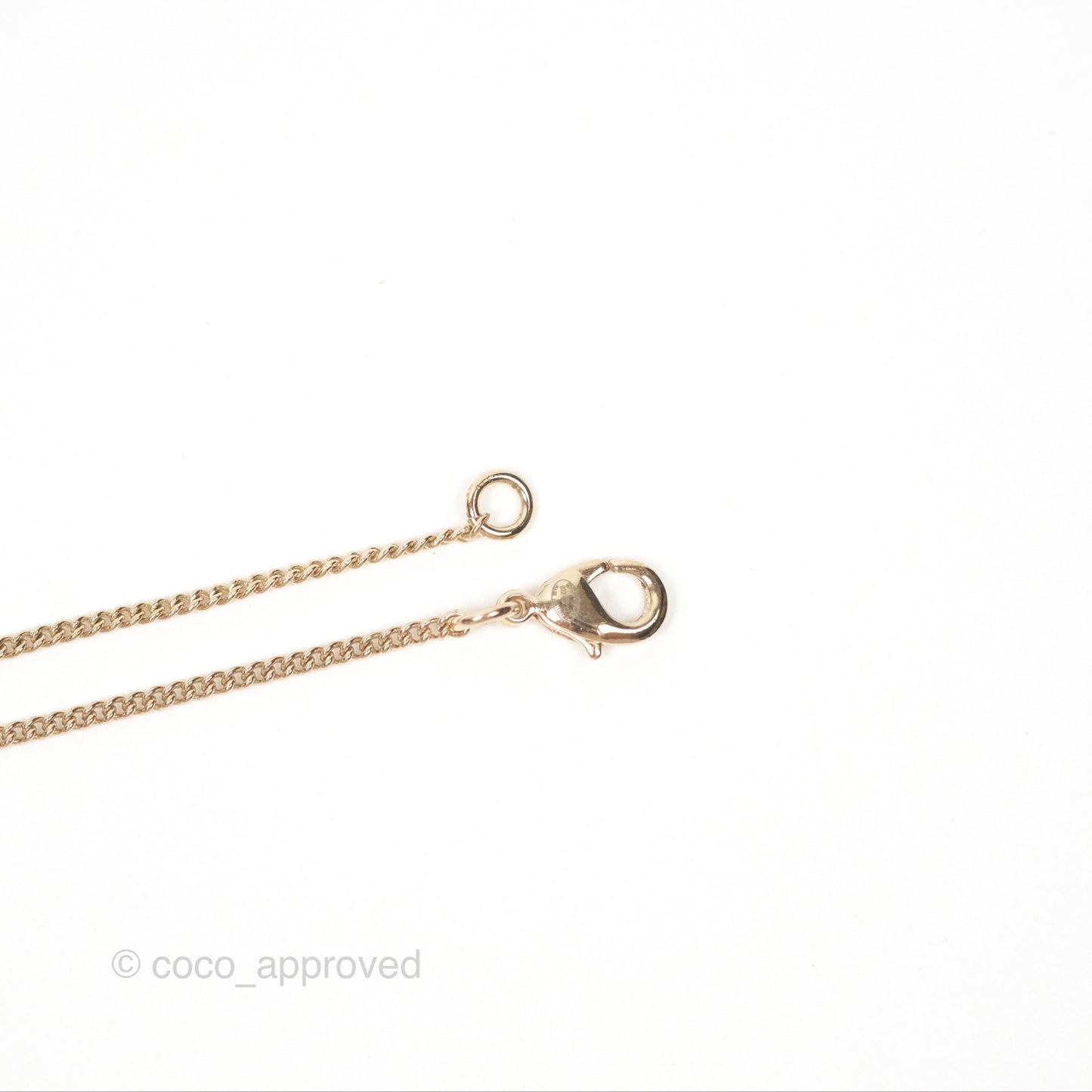 Chanel Oval Pearl CC Crystal Camellia Necklace Gold Tone 22C