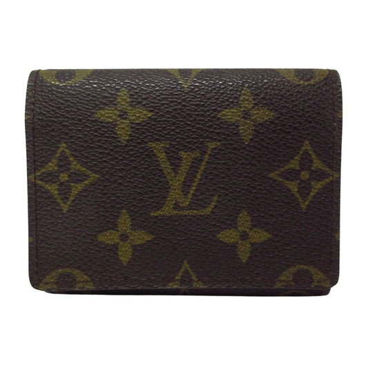 Louis Vuitton Enveloppe Carte De Visite  Canvas Wallet  ()