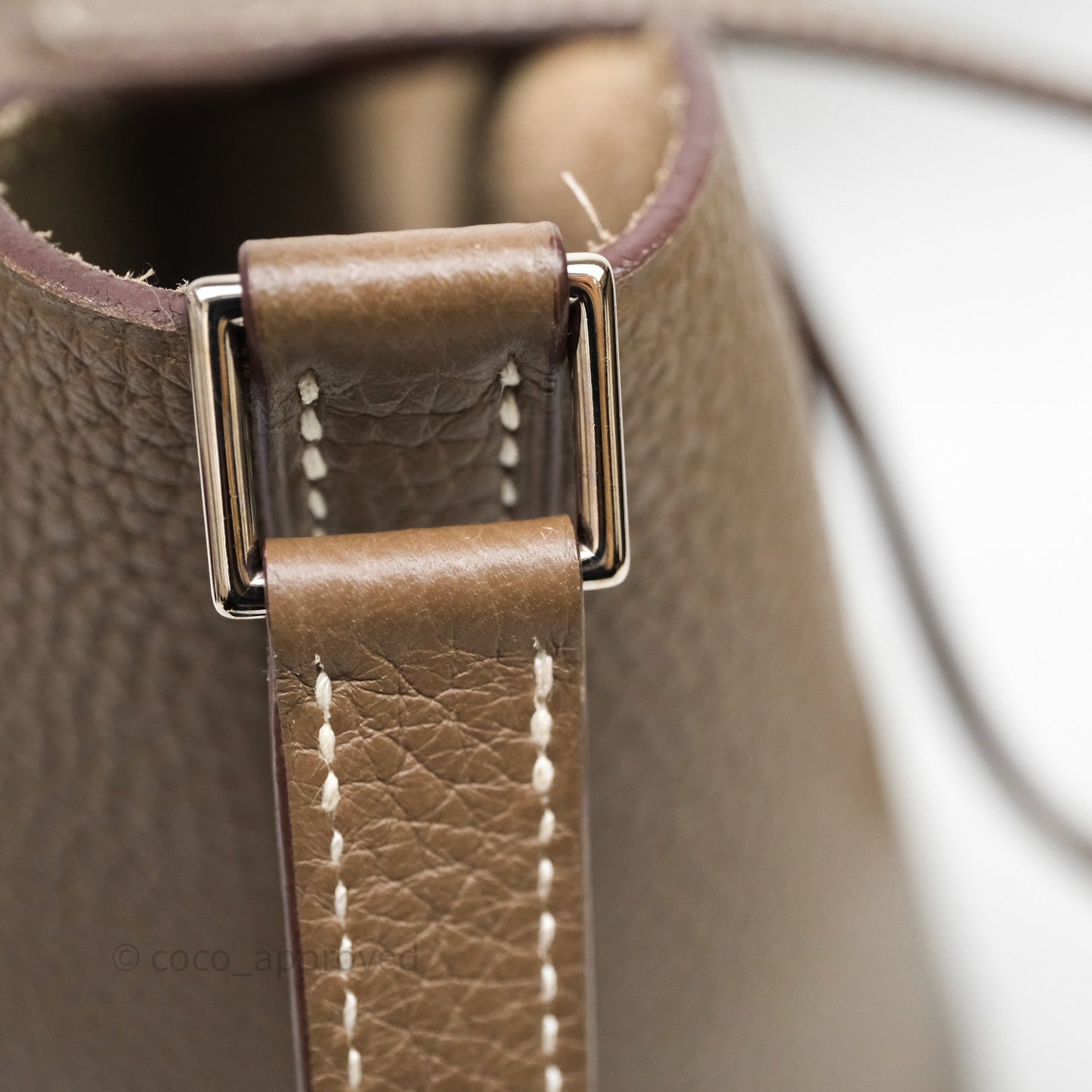 Hermès Picotin Lock 22 Etoupe Clemence Palladium Hardware