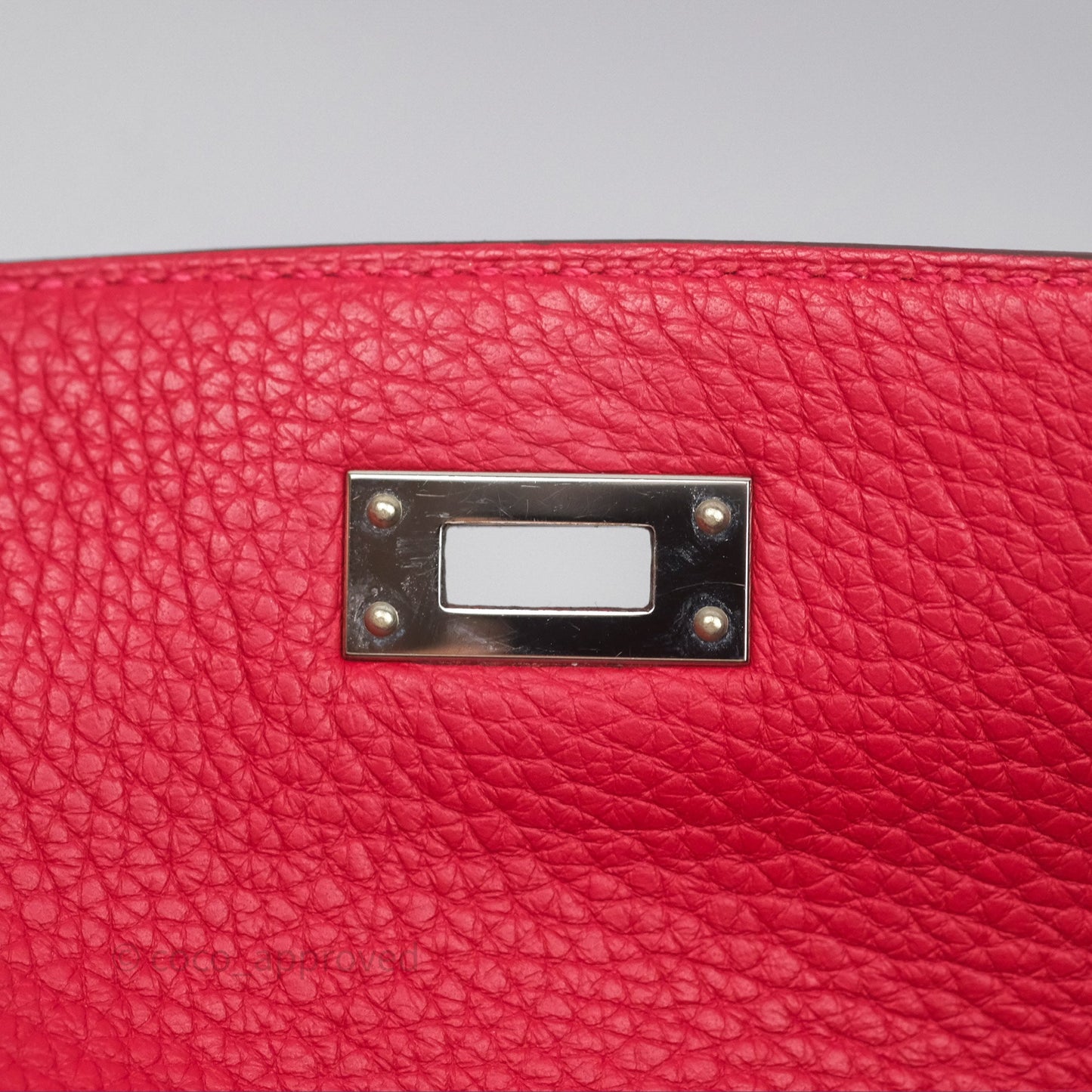 Hermès Kelly Ado Backpack Red Rouge Clemence Palladium Hardware