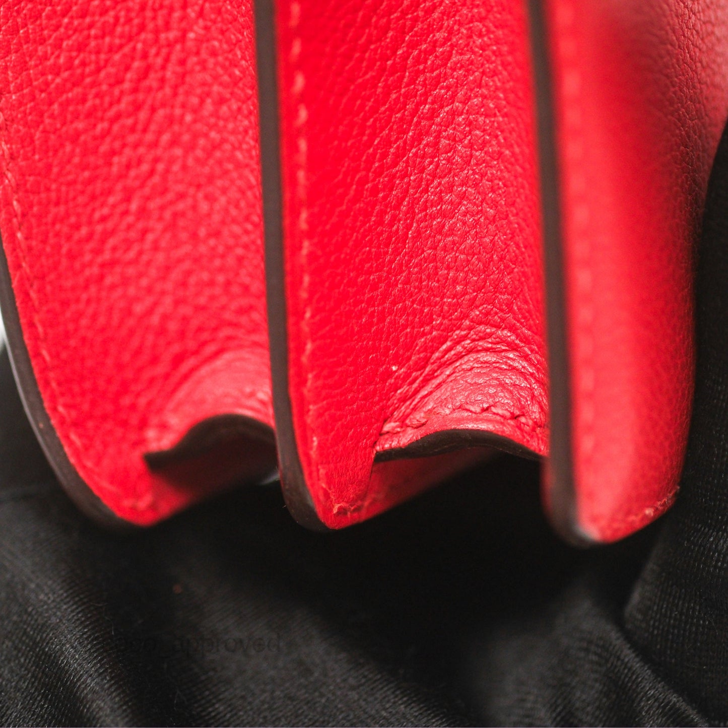 Hermès Roulis Mini 18 Rouge De Coeur Evercolor Permabrass Hardware