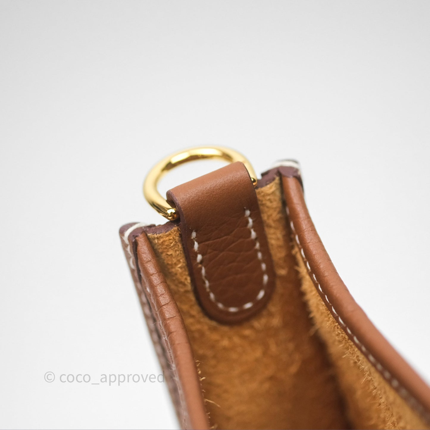 Hermès Mini Evelyne 16 Gold 37 Clemence Gold Hardware