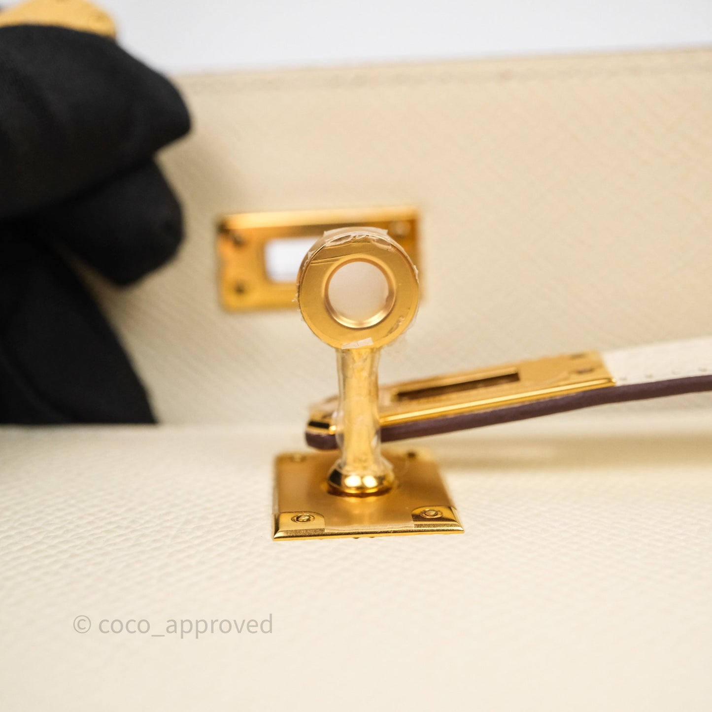 Hermès Kelly 25 Nata I2 Epsom Gold Hardware