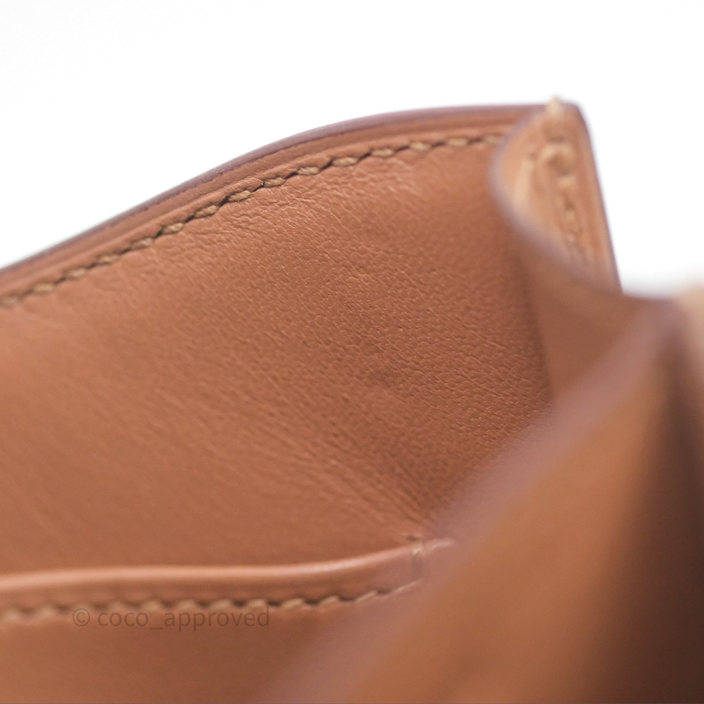 Hermès Constance Mini Quebracho Chevre Gold Hardware