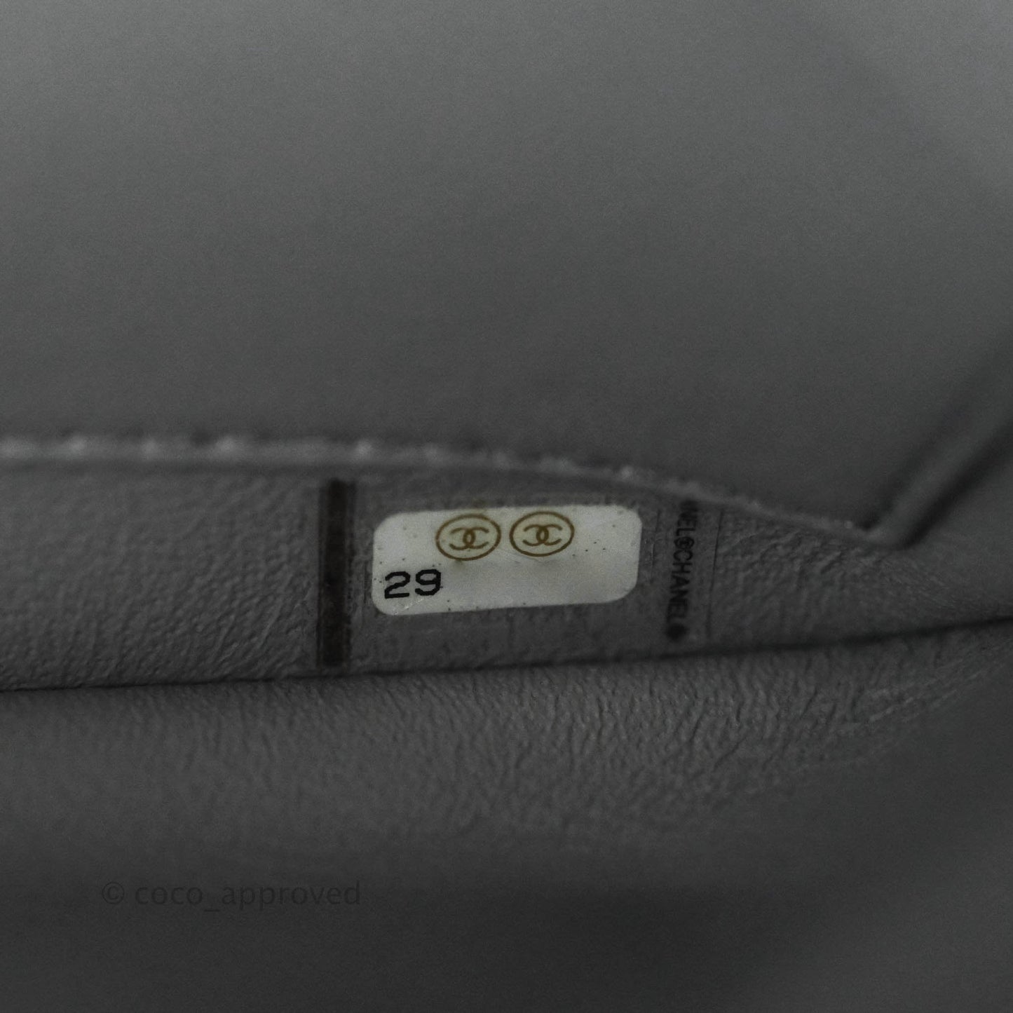 Chanel Quilted Trendy CC Small Grey Lambskin Gold Hardware