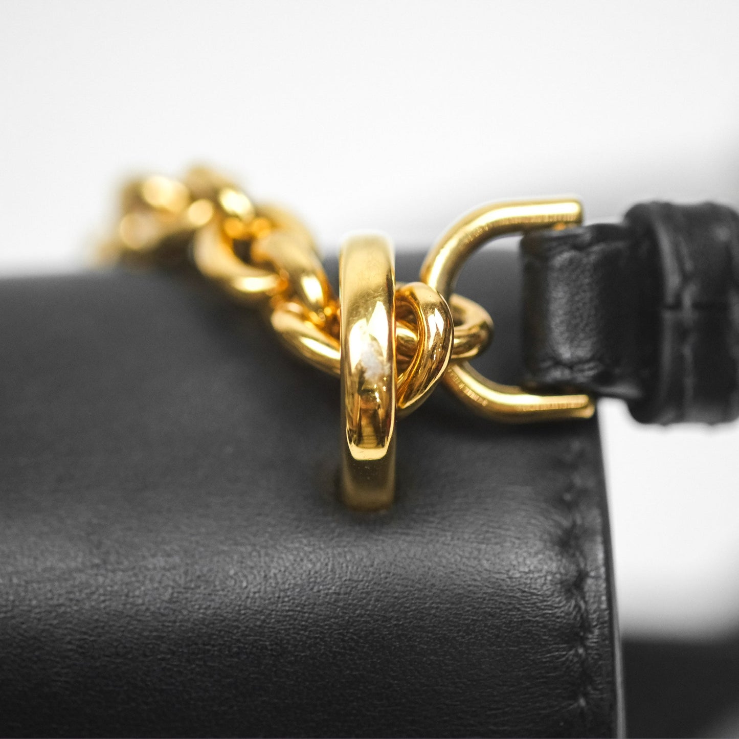 Christian Dior 30 Montaigne East-West Chain Bag Black