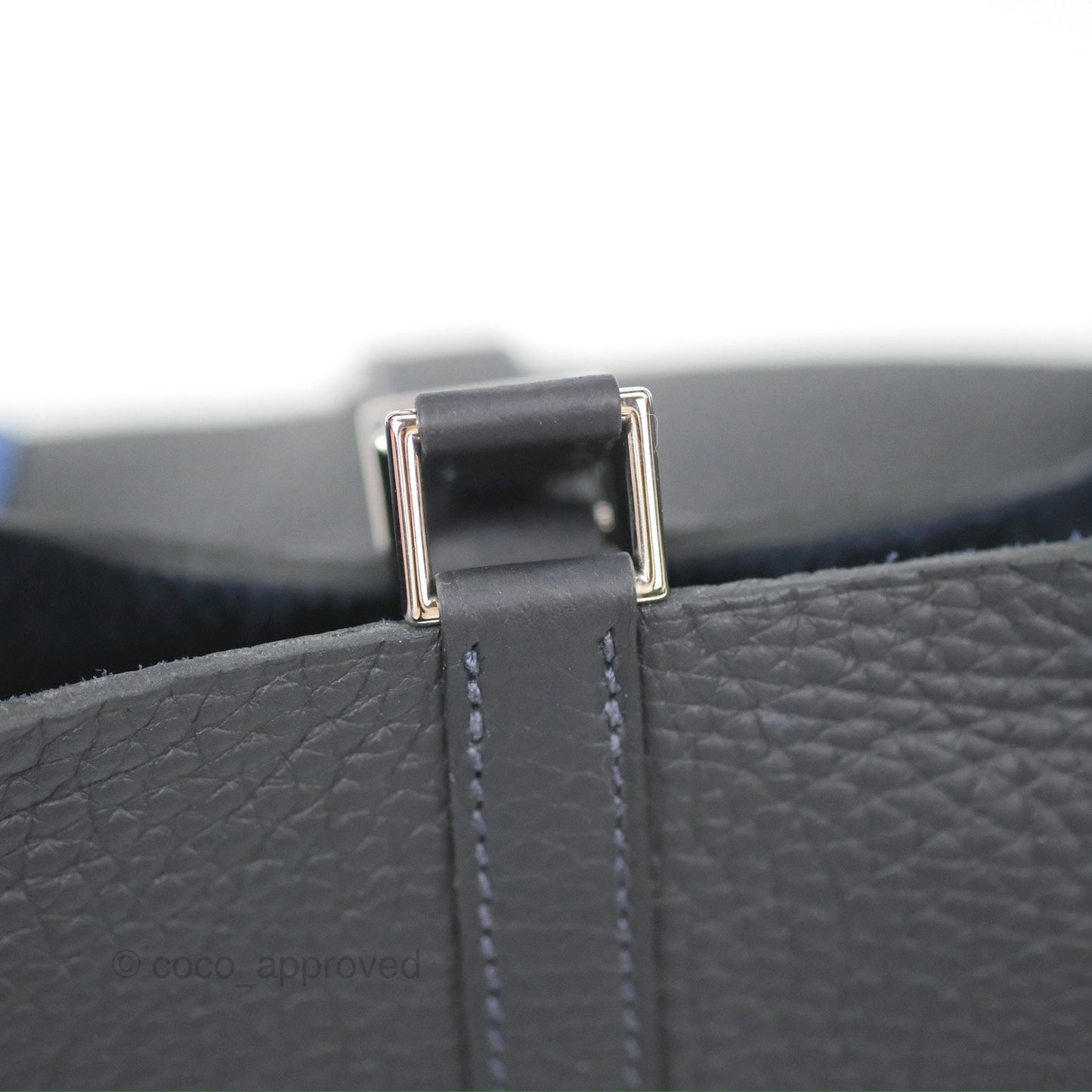 Hermès Picotin 18 Caban Clemence Palladium Hardware