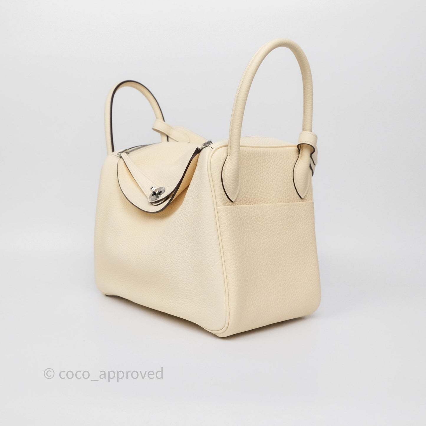 Hermès Lindy 30 Nata I2 Clemence Palladium Hardware