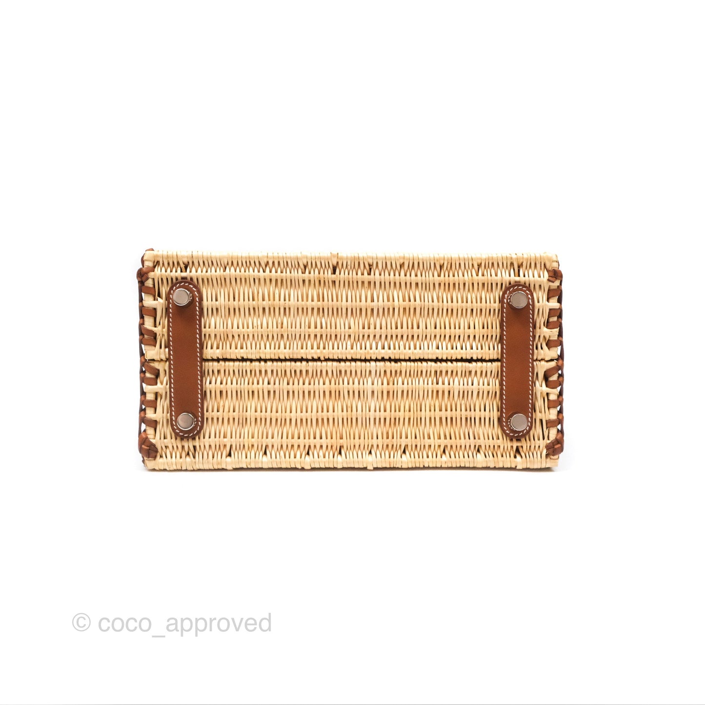 Hermès Birkin Picnic 25 Osier/ Barenia Naturel 27/ Fauve 34 Palladium Hardware