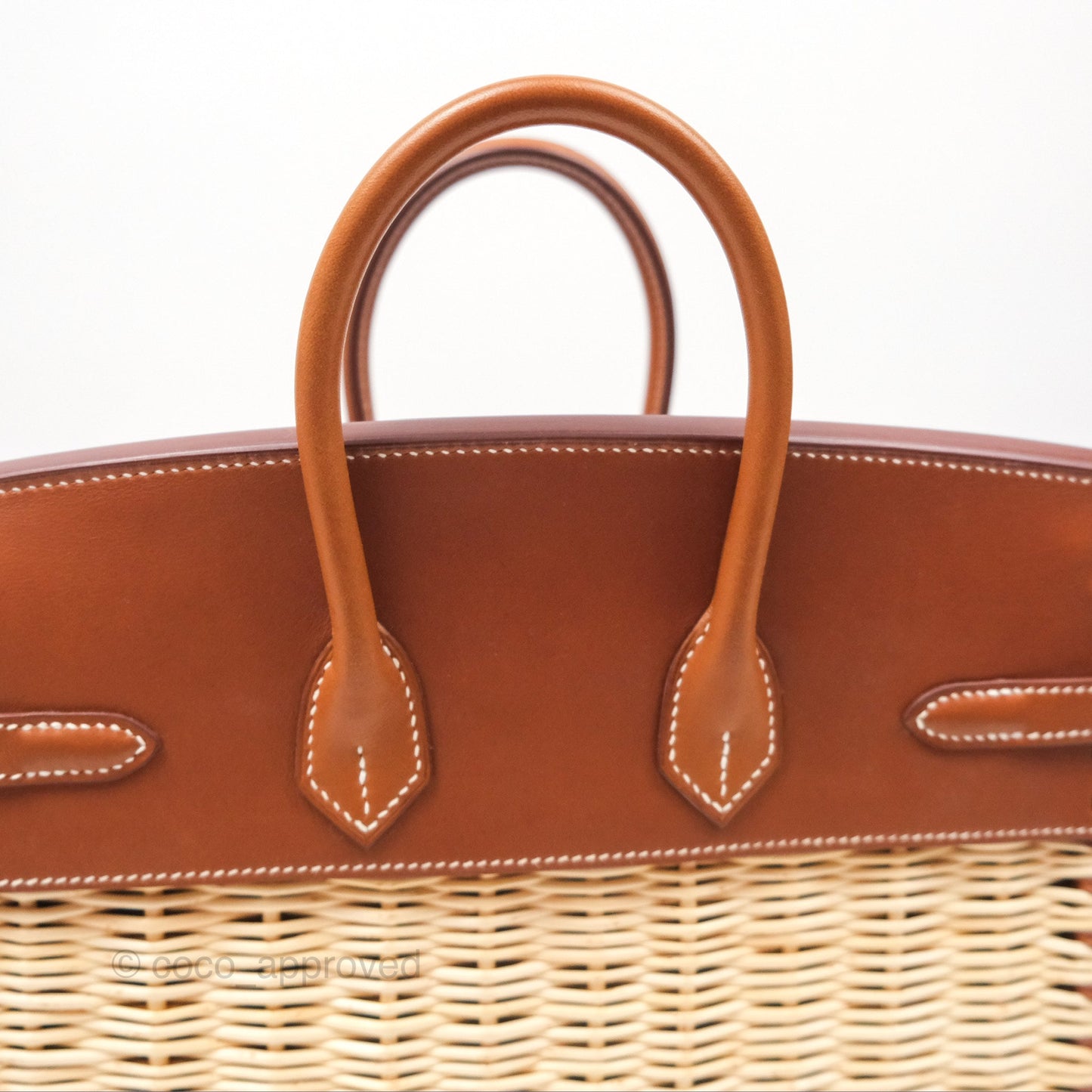 Hermès Birkin Picnic 25 Osier/ Barenia Naturel 27/ Fauve 34 Palladium Hardware